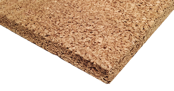 Pannelli in sughero biondo per pavimenti radianti CorkPanels